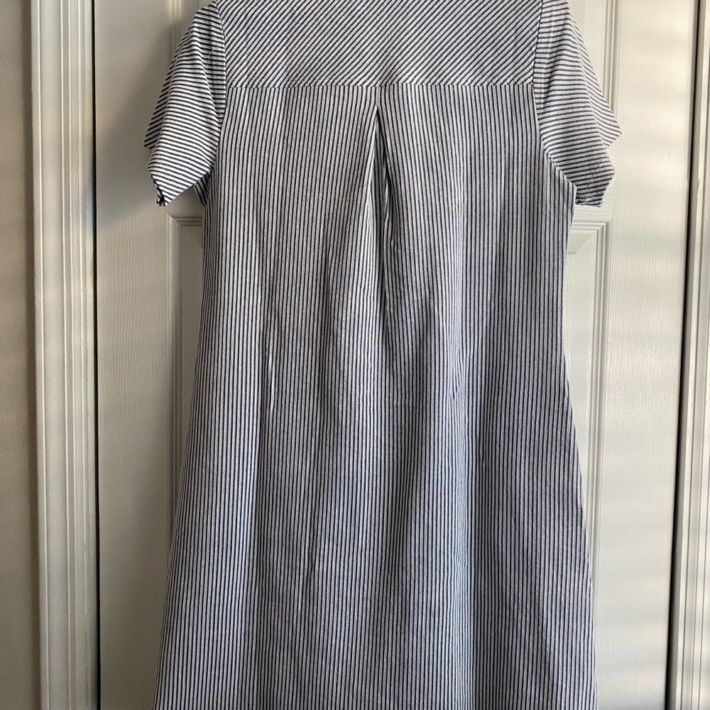 Isaac Mizrahi Live - Black and White Striped Dress NWOT - Picture 6 of 10